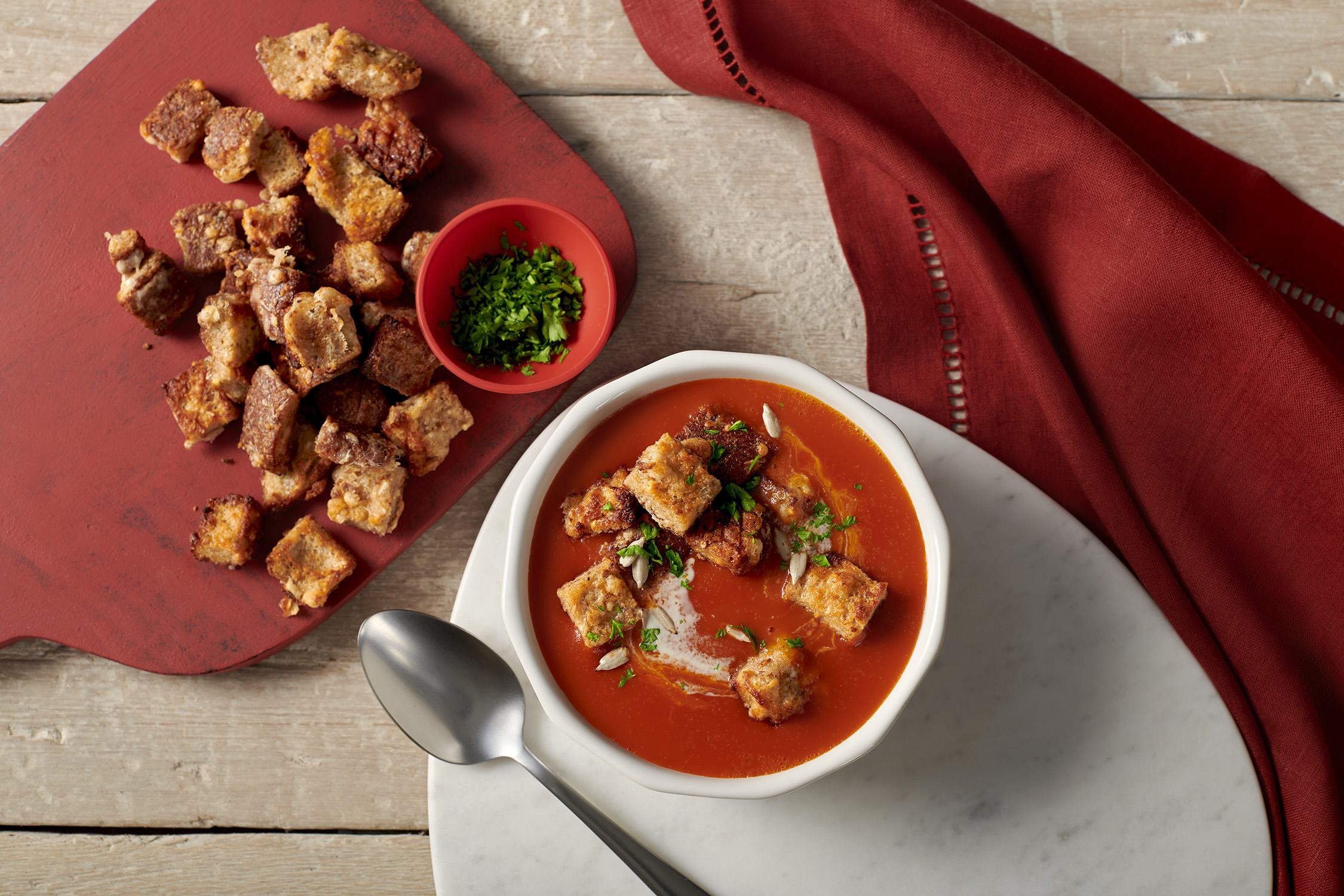 Bread Ends Air Fryer Cheesy Croutons Dempsters